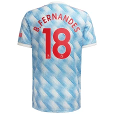 Bruno Fernandes Manchester United Away Jersey 2021-22